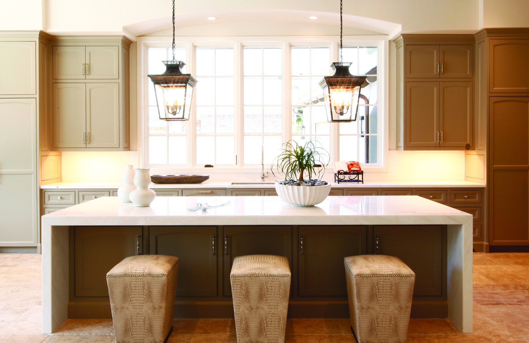 Door Masters completed custom kitchen cabinetry